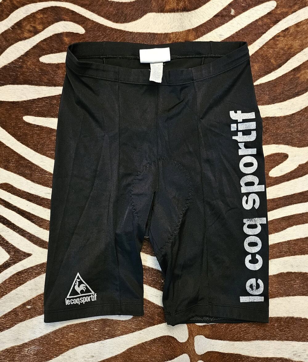 Vintage Le Coq Sportif Elastic Padded Cycling Shorts Men's Size M